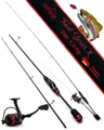Produktbild: Paradox Fishing Spinnrute Trout Series X, (Rute + 1000 Rolle), UL-Rute, 1,85m 1,2-4g
