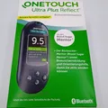 Produktbild: OneTouch Ultra Plus Reflect Blutzuckermessgerät Set mit Teststreifen & Etui-Test