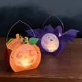 Produktbild: Bastelset - Mini-Klammerlaternen Halloween,