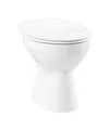 Produktbild: Vitra Norm Stand Tiefspül WC 460mm Hygiene Glasur Tiefspüler weiß 6858L003-1028