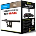 Produktbild: Abnehmbare Anhängerkupplung für RENAULT Clio Grand T. 07- Typ KR0/1 Auto Hak NEU