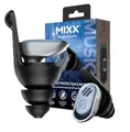 Produktbild: Mixx Musik-Ohrstöpsel – Wiederverwendbare Silikon-Ohrstöpsel für Konzerte, Festivals & Gigs – 16 dB Rauschunterdrückung mit flachen Frequenzfiltern – 3 Größen + tragbare Tragetasche