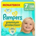 Produktbild: Pampers Windeln Premium Protection Gr. 7 Extra Large (15+ kg), Monatsbox, 128 St