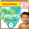 Produktbild: Pampers Harmonie Windeln Größe 4, 174 Windeln, 9kg-14kg, sanfter Hautschutz mit