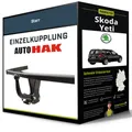 Produktbild: Starre Anhängerkupplung für SKODA Yeti 01.2014-12.2017 Typ 5L Auto Hak NEU