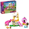 Produktbild: LEGO 42665 Friends Welpenspielplatz, Spielfiguren Aliya und Sara, 3 Hunde