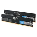 Produktbild: Crucial DDR5 RAM 64GB Kit (2x32GB) 4800MHz, PC Computer Arbeitsspeicher, CL40 - CT2K32G48C40U5