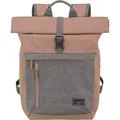 Produktbild: Travelite BASICS Rollup Rucksack, Rosa/Grau
