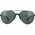 Produktbild: Emporio Armani Sonnenbrille 2059 320387 Matt Schwarz Grau