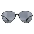 Produktbild: Emporio Armani Sonnenbrille 2059 320387 Matt Schwarz Grau