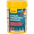 Produktbild: sera Cichlid Tanganyika Granules 100 ml (55 g) | Hauptfutter für Carnivore/Omnivore Cichliden | langsam sinkendes & formstabiles Granulat mit Krill | fördert Farben & Vitalität | Cichlidenfutter