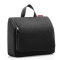 Produktbild: reisenthel Toiletbag XL black mesh schwarz Kosmetiktasche Kulturtasche WO7082