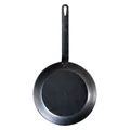 Produktbild: Bratpfanne Stahl 26cm Traditionell Induktion Pizza Ofen Grill Bbq