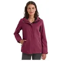 Produktbild: Killtec Outdoorjacke Inkele Damenjacke mit abnehmbarer Kapuze, wind- und wasserdicht, atmungsaktiv rosa 46 EU
