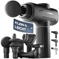 Produktbild: HELDENWERK Massagepistole inkl. 6 Massageköpfen & 3200 U/min I Muskel Massage-Gun mit USB-C Anschluss I Muskel Massagegerät, Massagegun, Muskelmassagepistole, Muskelpistole (Schwarz)