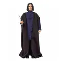 Produktbild: Mattel Harry Potter GNR35 - Professor Snape Puppe (ca. 30 cm), mit schwarzer Jacke, Umhang und Zauberstab, Geschenk für Kinder ab 6 Jahren