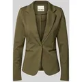 Produktbild: ICHI Slim Fit Blazer mit Paspeltaschen Modell 'KATE' in Oliv, Größe S