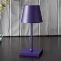 Produktbild: Sigor Akku-Tischleuchte Nuindie mini pflaumenblau 250mm 2,2W FlexMood 2200K/2700K IP54 168/197lm Ra8