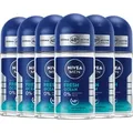 Produktbild: NIVEA MEN Deodorant Fresh Ocean Deo Roll-On 6 x 50ml