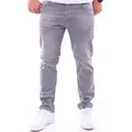Produktbild: Reslad Stretch-Jeans Reslad Jeans-Herren Slim Fit Basic Style Stretch-Denim Jeans-Hose Stretch Jeans-Hose Slim Fit grau 38