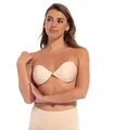 Produktbild: MAGIC BODYFASHION Damen Backless Beauty Klebe BH, Latte, 70A EU
