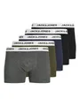 Produktbild: Jack & Jones Trunk JACBASIC WHITE WB TRUNKS 5 PACK NOOS (Packung, 5-St)