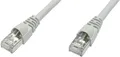 Produktbild: Telegärtner 100008981 RJ45 Netzwerkkabel, Patchkabel CAT 6a S/FTP 10.00 m Grau Flammwidrig, mit Rastnasenschutz, Flammwidrig, Halogenfrei