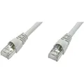 Produktbild: Telegärtner 100008981 RJ45 Netzwerkkabel, Patchkabel CAT 6a S/FTP 10.00 m Grau