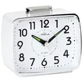 Produktbild: Atlanta 1654/0 Wecker Quarz analog weiß mit Glockensignal