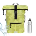 Produktbild: Rucksack Herren Damen Fahrradrucksack Plane Daypack Time Bag 12824 Camo Gelb +f
