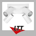 Produktbild: LEDVANCE LED-Spot Octagon GU10 Weißer Teller 4x3,4W 927 DIM