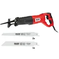 Produktbild: WALTER Säbelsäge 850 W inkl. 2x Sägeblatt für Holz und 1x Metall, Hublänge 28 mm