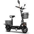 Produktbild: Rolektro, E-Joy 20, Schwarz, faltbarer E-Scooter mit Straßenzulassung - Schwarz