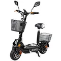 Produktbild: Rolektro E-Joy 20 Faltbarer Elektromoped - 20 km/h E-Moped mit Sitz 500W E-Mofa für Erwachsene EU-Zulassung