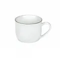 Produktbild: Lambert Tasse Espressotasse Piana Weiß Rand Grau