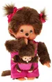 Produktbild: Vedes Monchhichi Mother Care Pink Girl, ca. 20cm 236200