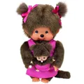 Produktbild: Mutter mit Kind | 20 cm | Monchhichi Puppe | Mädchen | pink | Mama mit Baby