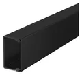 Produktbild: OBO Bettermann Kanal 40x25, Bodenlochung, tiefschwarz, 2m 6026488