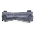 Produktbild: Livetastic Ecksofa, Blaugrau, Holz, Textil, Kiefer, Hartholz, 3-Sitzer, 270x216 cm, Made in EU, Wohnzimmer, Sofas & Couches, Wohnlandschaften, Ecksofas mit Schlaffunktion