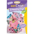 Produktbild: Günthart BackDecor 12 bunte Schmetterlinge aus Oblaten, in verschiedenen Farben und Größen, 3D Schmetterling Effekt | 100% VEGAN, 1er Pack (1 x 5 g)