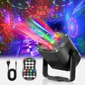 Produktbild: Discokugel,Musikgesteuert Discolicht Partylicht 60 Verschiedene Muster Strobe...