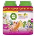 Produktbild: Reckitt Benckiser Deutschland GmbH Air Wick Freshmatic Max Duo, Nachfüller, Sommervergnügen, Überdeckt unangenehme Gerüche und verleiht in jedem Raum eine angenehme Frische, 1 Packung = 2 Sprühdosen à 250 ml 3239101