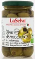 Produktbild: LaSelva Oliven ohne Stein (grün) 295g (in Salzlake mit Zitronensaft) Bio Oliven, 3er Pack (3 x 295 g)