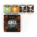 Produktbild: Grill Allrounder Gewürzset | Hähnchen Rub Bio, Kräuterbutter Bio, Fleischallrounder Bio & Patatas Bravas Gewürzzubereitung | Gewürzset ideal zum Verschenken | vom Achterhof