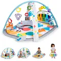 Produktbild: Baby Einstein, 4 in 1 Kickin' Tunes Spieldecke mit 70+ Geräuschen, 25+ Minuten Musik, Erlebnisdecke mit Klavier und Lichtern, Spielmatte mit Spielbogen abnehmbarem Babyspielzeug, ab der Geburt