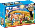 Produktbild: Playmobil Christmas 9494 Lichterbogen Weihnachtskrippe - neu und OVP