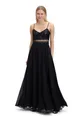Produktbild: Vera Mont Damen Abendkleid mit Spitze Schwarz,40
