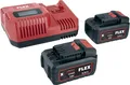 Produktbild: FLEX Akku-Set P-Set 55 R – 1 Schnellladegerät 12/18 V + 2 Akkus 18/5.0 532739