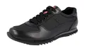 Produktbild: Prada Herren Schwarz Leder Sneaker 4E2721 45 EU/UK 11