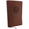 Produktbild: KJV Holy Bible: Giant Print with 53,000 Cross References, Brown Leathersoft, Red Letter, Comfort Print: King James Version